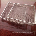 Heat Resistant 304 Stainless Steel Wire Mesh Basket / Mesh Tray